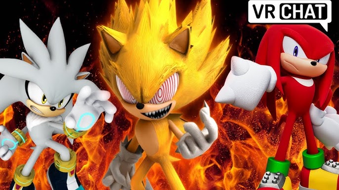 Tails.EXE Attacks Silver & Sonic! (VR Chat) 