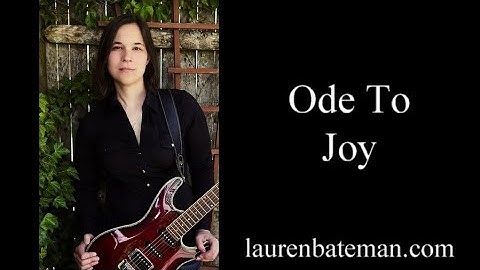 Ode To Joy Guitar Tutorial