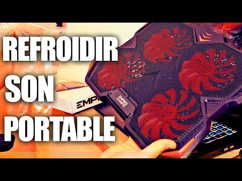 Turboost Refroidisseur PC Ordinateur Portable Gamer en Aluminium 5