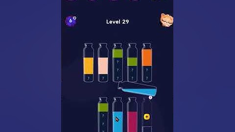 Get Color  -  Water Sort Puzzle level 29 | Mobile Games