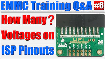 How many Voltage on Emmc Isp Adapter | Emmc Isp Pinout पर कितने वोल्टेज आते है| Emmc Training Q&A #6