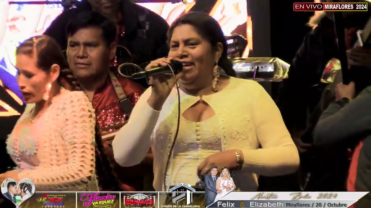 FLORITA VASQUEZ (parte1) EN VIVO 2024 - BODA DE FELIX Y ELIZABETH MIRAFLORES - POTOSI - MCM Prod.