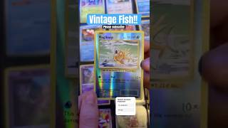 Magikarp!! The world’s (dad’s) GREATEST #Pokemon! #pokemoncards #vintagepokemon #pokemonchannel