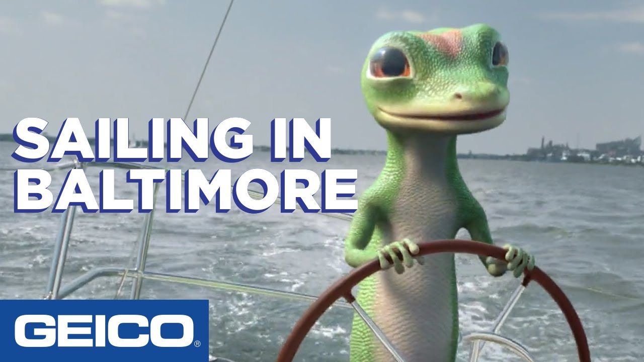 The Gecko Goes Sailing Geico Insurance Youtube