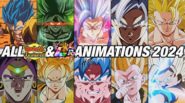 ALL DOKKAN FESTIVAL AND SUMMONABLE LR ANIMATIONS 2024 FULL COMPILATION | Dragon Ball Z Dokkan Battle