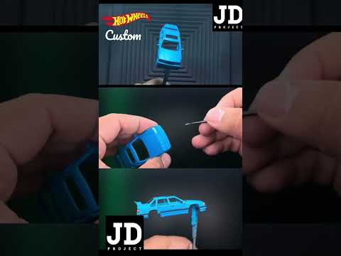 Hot Wheels Custom Volvo 850 Sedan, check my youtube channel for detail build