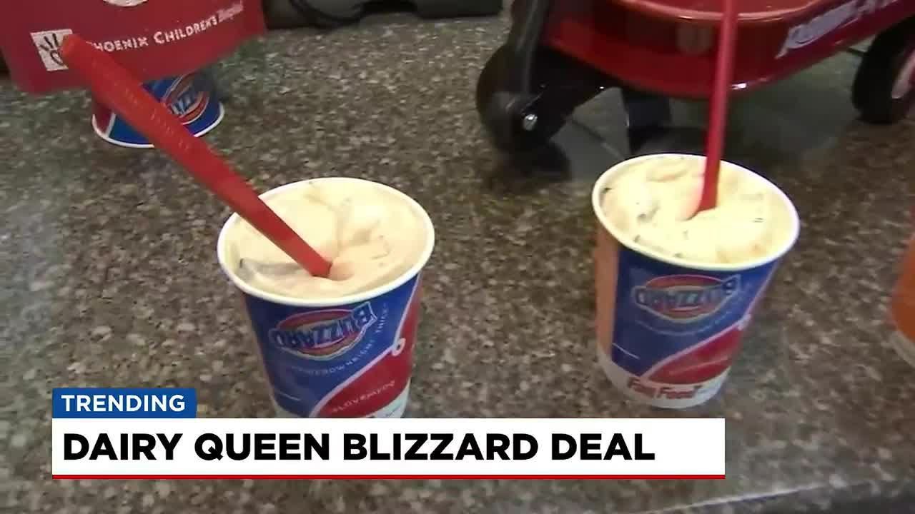 Dairy Queen Celebrates New Menu With Cent Blizzards Youtube