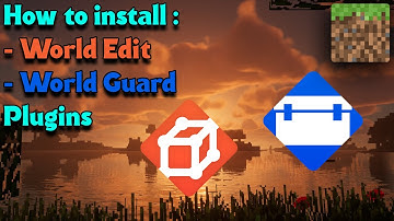 Minecraft Tutorial | How to install World Edit & World Guard plguins