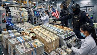 Inside the Dollar Factory  | How American Dollars Are Made (Full Process)