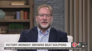 Scott Petrak joins 3News to discuss the Browns' victory over Miami