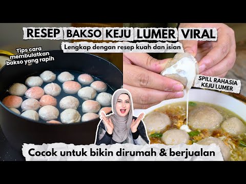 Resep Bakso Keju Muncrat