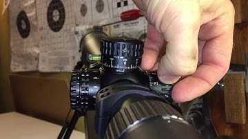 Setting Vortex PST Gen II zero stop & windage  - Quick and easy.