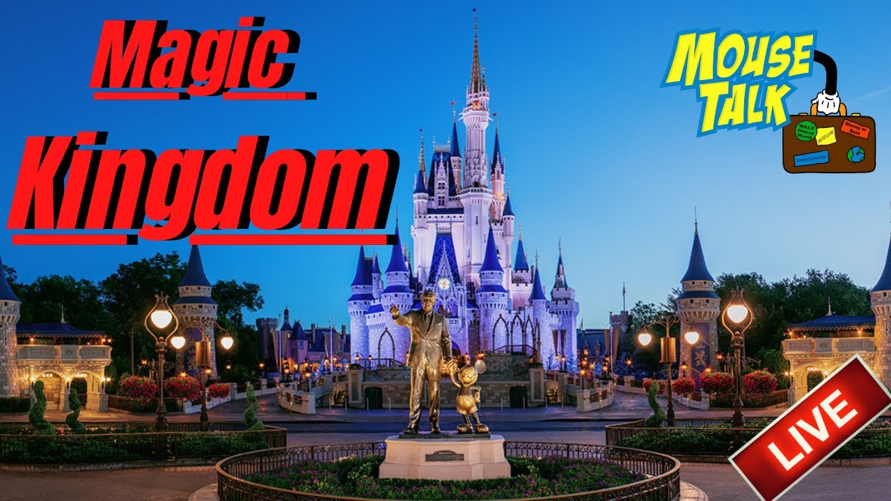 🔴 LIVE Rope Drop Magic Kingdom Fun Walt Disney World Live Stream