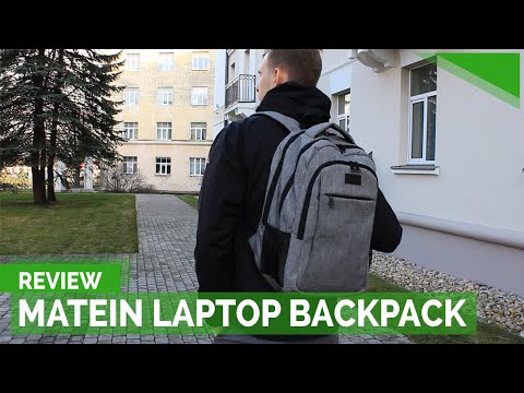 Matein Travel Laptop Backpack Review | The Best Affordable Laptop Backpack on Amazon