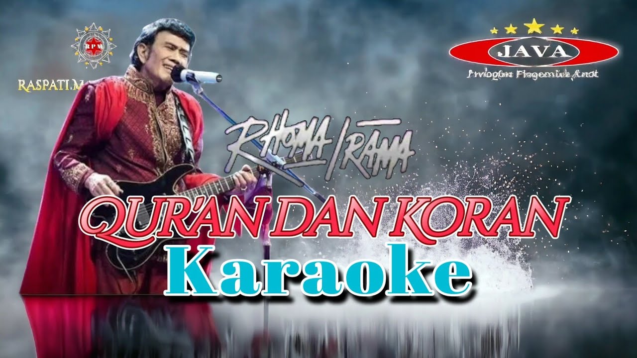 Karaoke Qur'an dan koran - Rhoma irama & Soneta Group || Karaoke dangdut