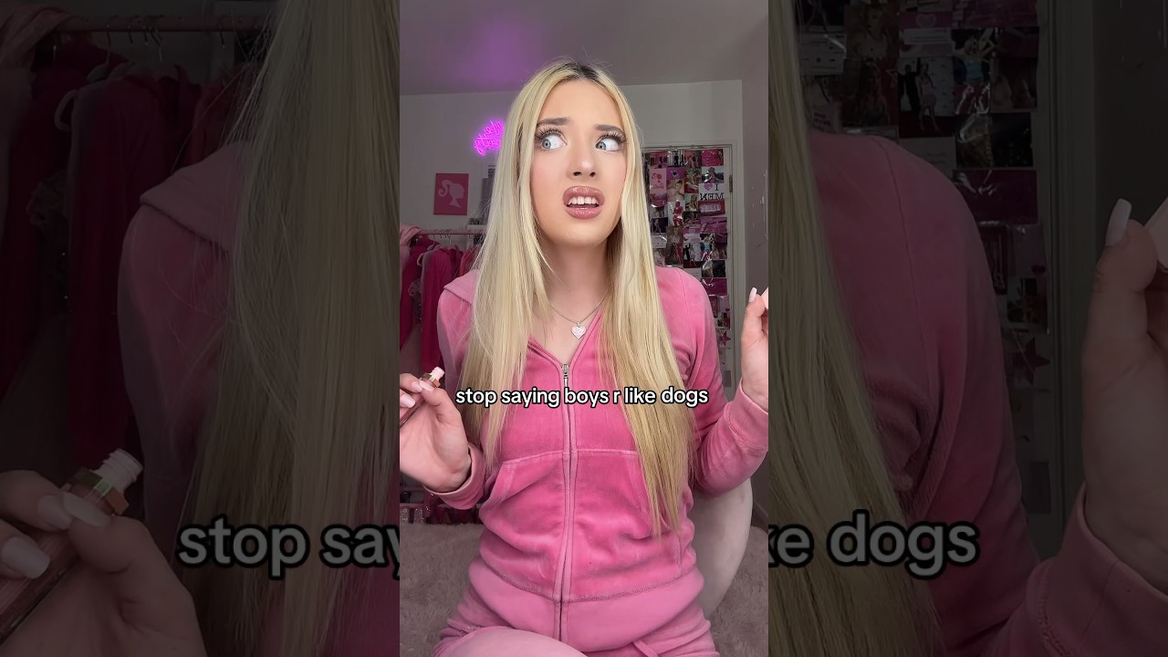 STOP saying boys are like dogs.. dogs are loyal!