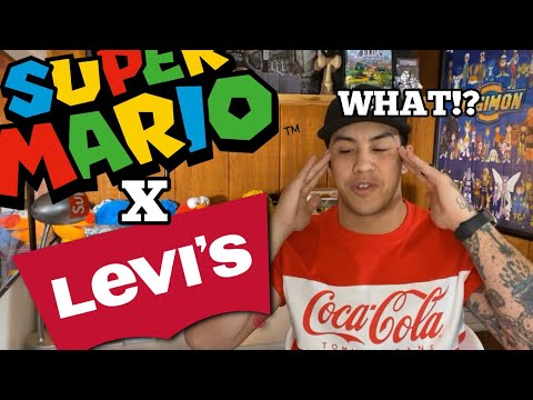 Super Mario x Levi’s & LEGO Collaboration Announcement Reaction Review. This is awesome!!