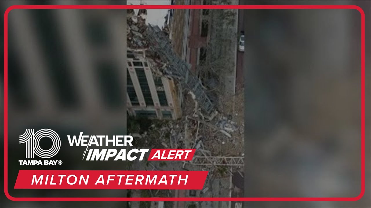 Milton Aftermath: 12:50PM update - YouTube
