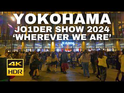 【4K HDR🇯🇵】First World Tour! JO1DER SHOW 2024 'WHEREVER WE ARE' first day venue [K Arena Yokohama]
