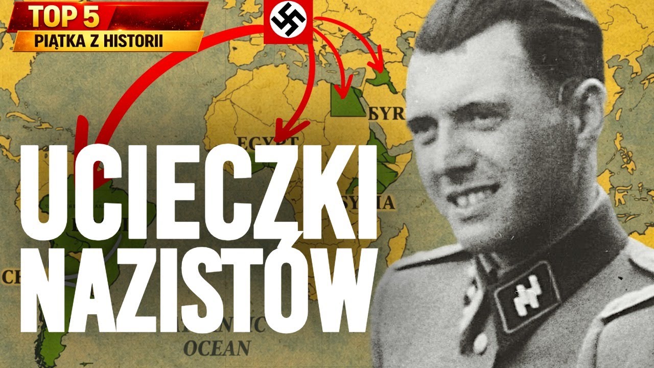 Egzotyczne EMERYTURY niemieckich zbrodniarzy. Jak uciekli i DLACZEGO żyli bezkarnie [lektor PL]