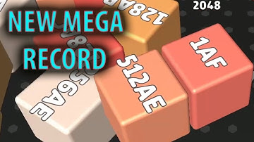 Cubes 2048.io Game  🎲 I made a mega record 🎲 CUBES SNAKE 2048.io Gameplay