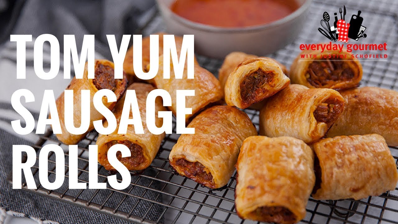 Tom Yum Sausage Rolls Everyday Gourmet S8 E26 YouTube