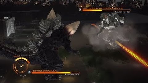 Godzilla PS4 Online Battles: SpaceGodzilla vs Super MechaGodzilla