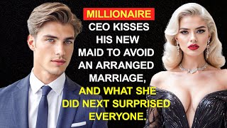 Celebrity Millionaire CEO Kisses New Maid to Avoid Arranged Marriage — Then Falls in Love |  Emotional Stories Wealth