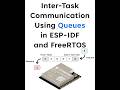 Inter Task Communication Using Queues in ESP IDF and FreeRTOS