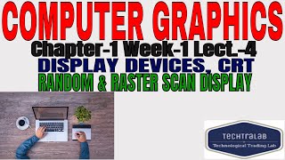 Computer Graphics | Random & Raster Scan Display Devices | CRT screenshot 2