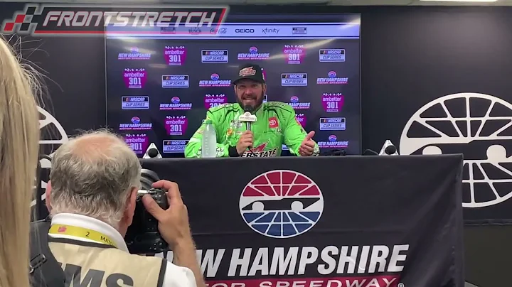 Martin Truex Jr. Remembers His First Ever Win at Loudon in the old Busch North Series