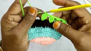 How To Crochet This Cute Cosmetics Bag Pouch Basket Step By Step Tutorial For Beginners