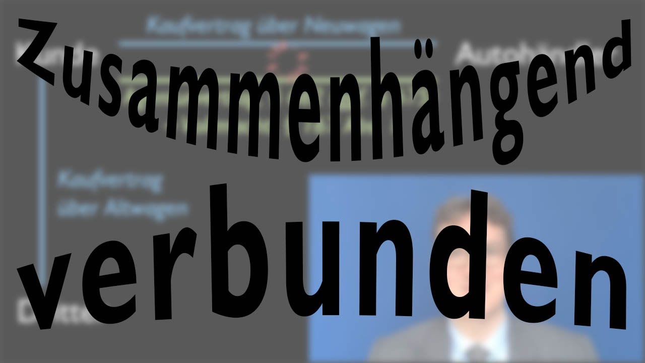 Update Zusammenhängende und verbundene Verträge