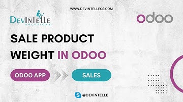 How To Create Sale Product Weight in Odoo