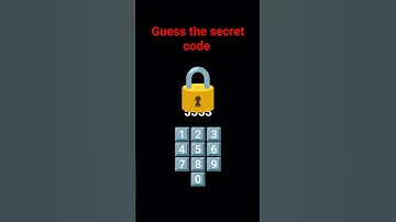 guess the secret code #secretcode #entertainment #hiddencodes #shortsyoutube #shorts
