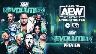 Bryan Danielson, Samoa Joe, and Danny Garcia Preview AEW Revolution! | Unrestricted Podcast