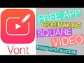 Free App For Making Square Video And Putting Animated Text In Video (INSTAGRAM/FACEBOOK)