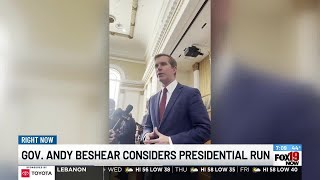 Gov. Andy Beshear mulls presidential run