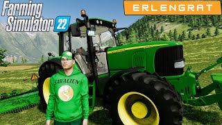 Prvé kosenie trávy začína !!!!!! | ERLENGRAT | Farming Simulator 22 - Ep1