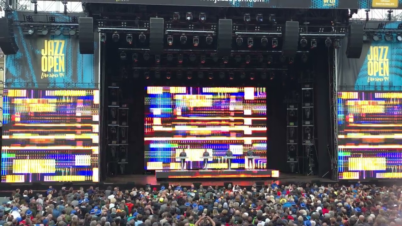 Kraftwerk - Heimcomputer / It's More Fun to Compute - Live @ Jazzopen Stuttgart 2025 - 08.07.2025
