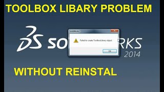 FIX TOOL BOX LIBARY SOLIDWORKS