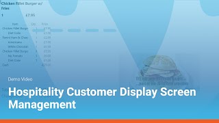 VisiSoft Demo: Hospitality Customer Display Screen Management