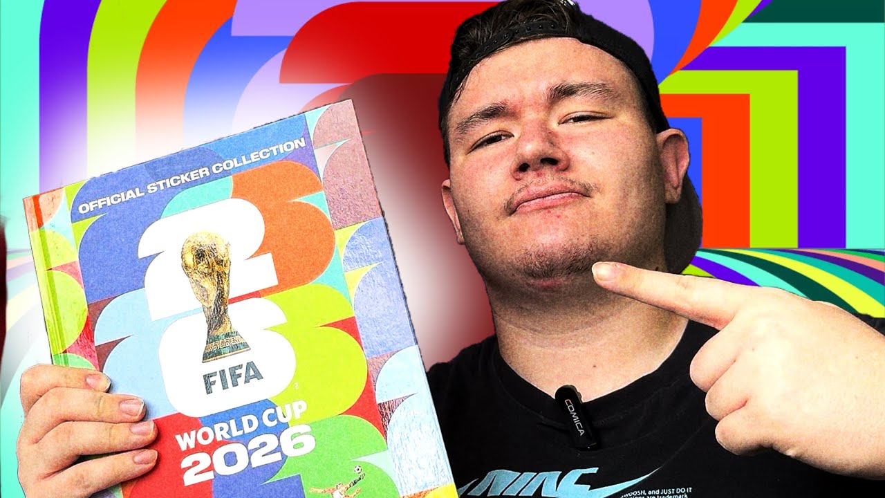TOHLE je moje ALBUM WORLD CUP 2026 kartiček a konec série⁉️🔥
