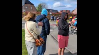 Florian Vermeersch & Wout Van Aert sur Paris Roubaix 2025