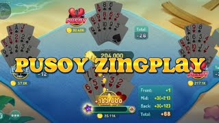Pusoy Zingplay | Straight plus + Four of a kind | @lhaidelmixvlog2092 screenshot 5