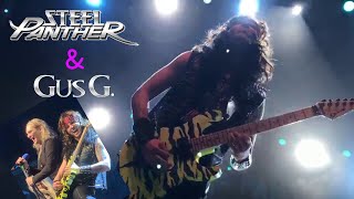 Gus G &amp; Steel Panther - Crazy Train + Guitar Solo (live in Switzerland 19.02.2019)