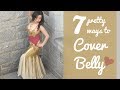 7 Pretty Ways to Add Coverage over Belly - Belly Dance Costuming Tips