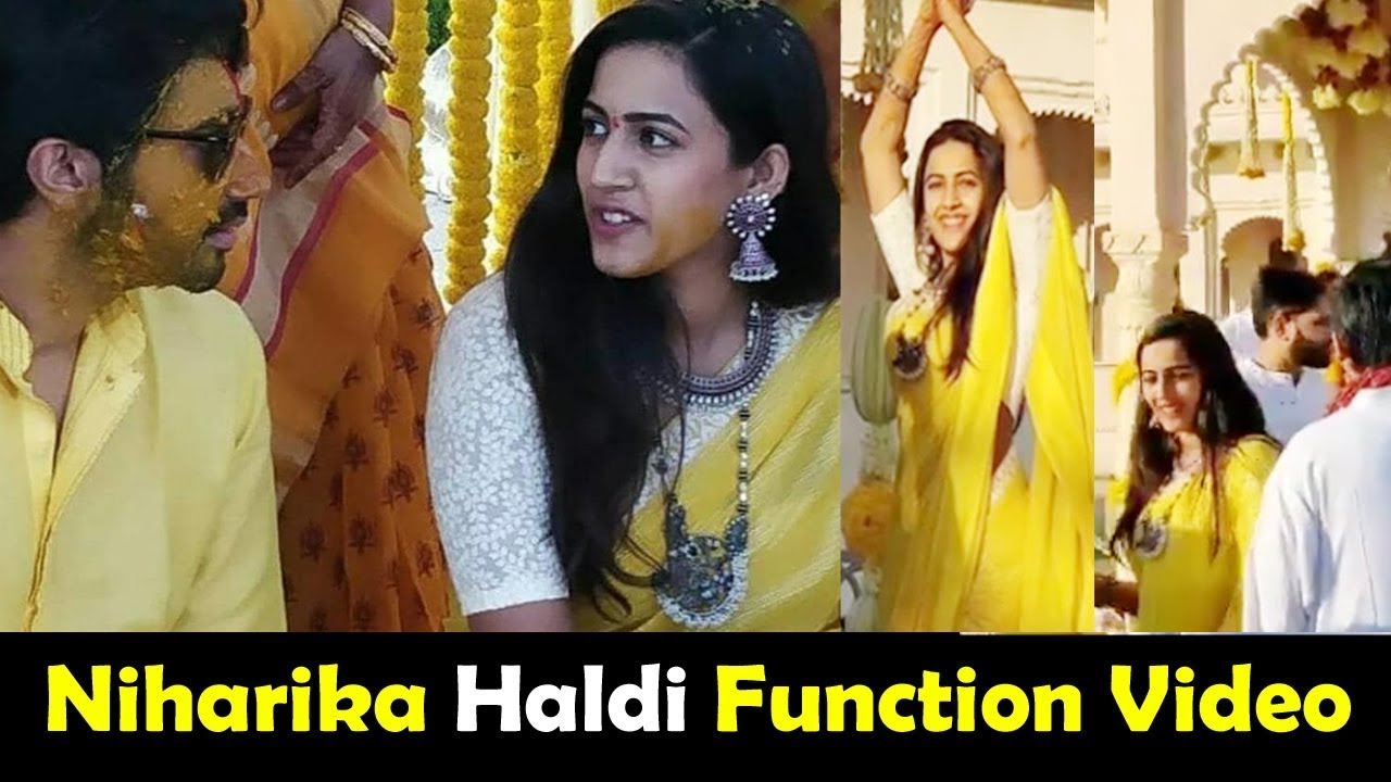 Niharika Haldi ceremony - 