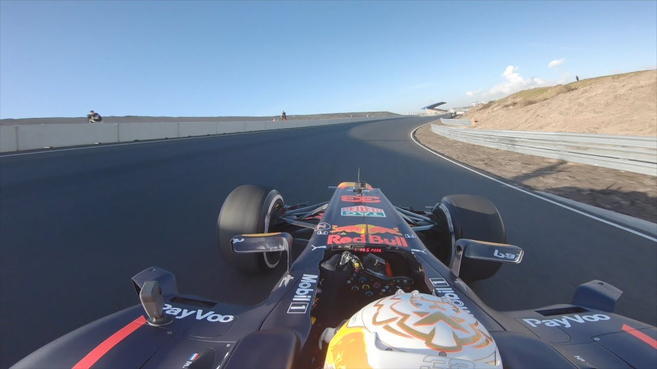 Max Verstappen's first lap at the upgraded Circuit Zandvoort - Max Verstappen