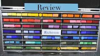 REVIEW : Richeson Roz Box Set Up & Schmincke Soft Pastel HAUL !